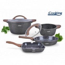Set gatit 6 piese aluminiu...