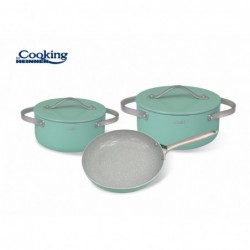 Set gatit 5 piese aluminiu...