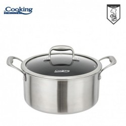 Semioala inox+capac...