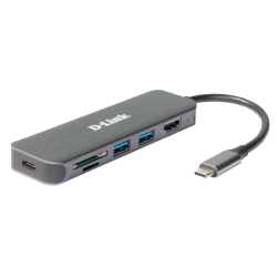 Dlink 6-in-1 usb-c hub...